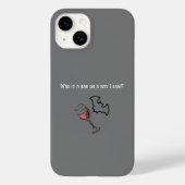 Betrunken Man Funny Phrase Case-Mate iPhone Hülle (Rückseite)