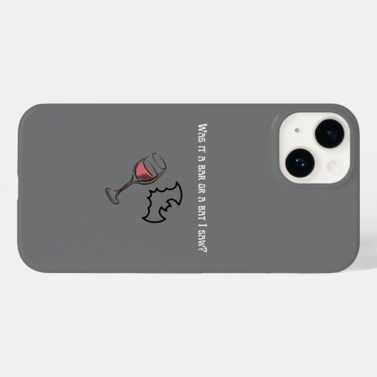 Betrunken Man Funny Phrase Case-Mate iPhone Hülle (Rückseite (Horizontal))