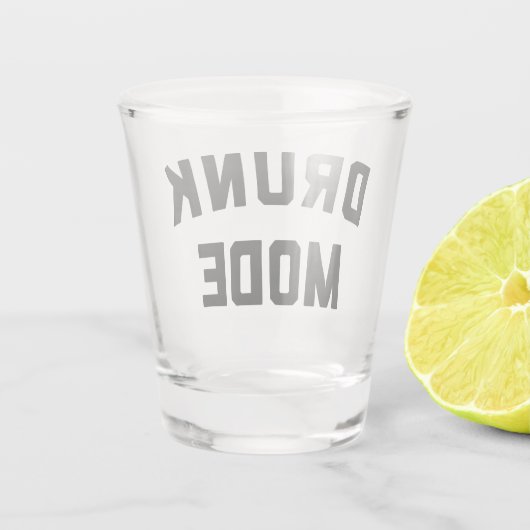 Betrunken-Mode-Flatrate Schnapsglas (Rückseite)