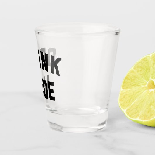 Betrunken-Mode-Flatrate Schnapsglas (Rechts)