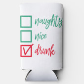 Betrunken, nicht unschön oder schön | Funny Christ Selters Dosenkühler (Vorderseite)