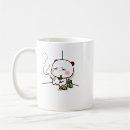 Betrunken Panda Kaffeetasse