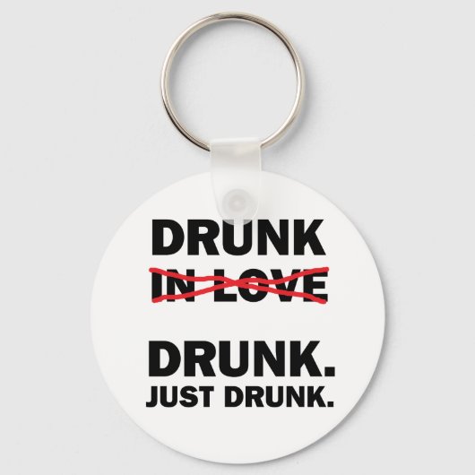 Betrunken Schlüsselanhänger (Vorderseite)