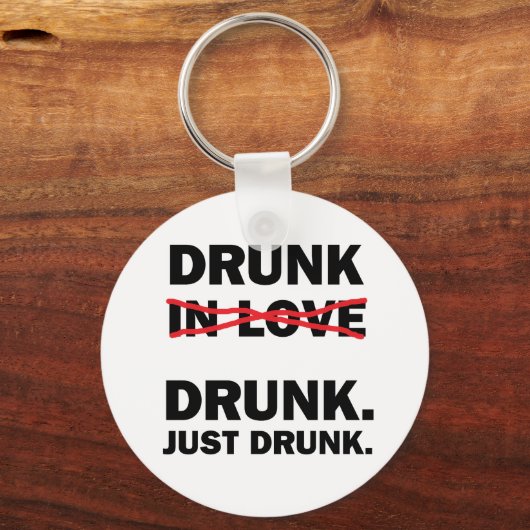 Betrunken Schlüsselanhänger (Vorderseite)