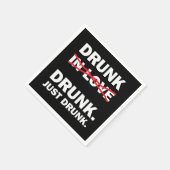 Betrunken Serviette (Ecke)