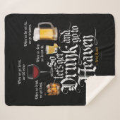 Betrunken werden und in den Himmel fahren (Irish D Sherpadecke (Vorderseite (Horizontal))