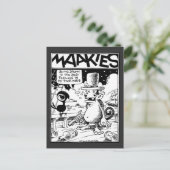 Betrunken zu sein ist das beste Gefühl Postkarte (Stehend Vorderseite)