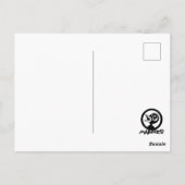 Betrunken zu sein ist das beste Gefühl Postkarte (Rückseite)