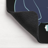 Betrunkene Bärn-Mausunterlage Mousepad (Ecke)