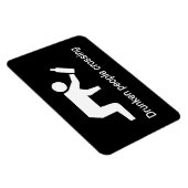 Betrunkene, die ⚠ thailändisches ⚠ überqueren magnet (Rechte Seite)