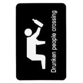 Betrunkene, die ⚠ thailändisches ⚠ überqueren magnet (Vertikal)