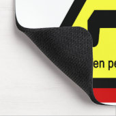 Betrunkene, die ⚠ thailändisches ⚠ überqueren mousepad (Ecke)