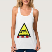 Betrunkene, die ⚠ thailändisches ⚠ überqueren tank top (Vorderseite)