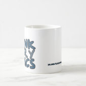 Betrunkene feenhafte Comic-offizielle Tasse (Mittel)