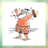 Betrunkene Fensterverkleidung Fensteraufkleber (Blatt 3)