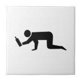 Betrunkene Fliese (Vorderseite)