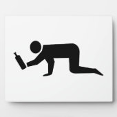 Betrunkene Fotoplatte (Vorderseite)