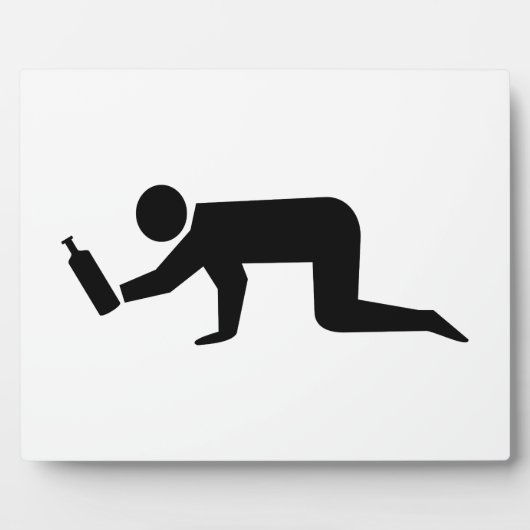 Betrunkene Fotoplatte (Vorderseite)