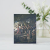 Betrunkene Frau von Jan Steen Postkarte (Stehend Vorderseite)