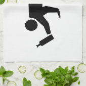 Betrunkene Geschirrtuch (Gefaltet)