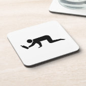 Betrunkene Getränkeuntersetzer (Linke Seite)