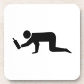 Betrunkene Getränkeuntersetzer (Vorderseite)