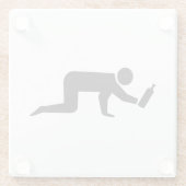 Betrunkene Glasuntersetzer (Rückseite)