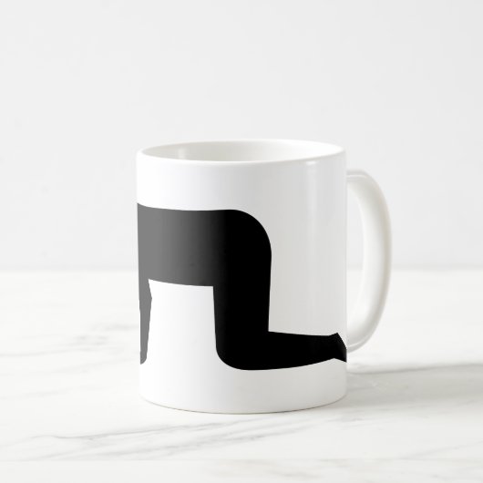 Betrunkene Kaffeetasse (VorderseiteRechts)