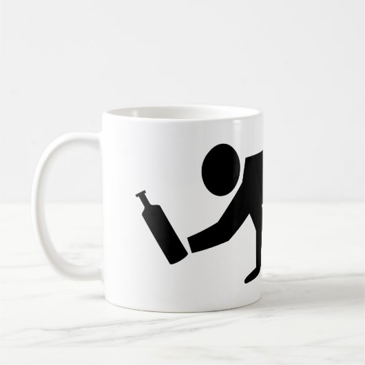 Betrunkene Kaffeetasse (Links)