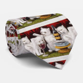 Betrunkene Katzen-Hals-Krawatte Krawatte (Gerollt)