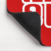 Betrunkene "Kee Mao" in Lao / laotisch-sprachige " Mousepad (Ecke)