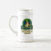 Betrunkene Kobold-Tasse Bierglas (Links)