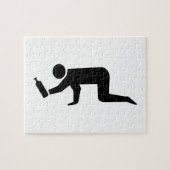 Betrunkene Leute Puzzle (Horizontal)