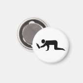 Betrunkene Magnet (Vorderseite/Rückseite)