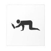 Betrunkene Notizblock (Vorderseite)