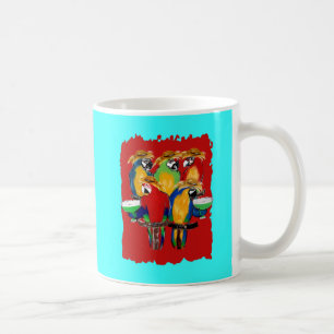 Betrunkene Papageien Kaffeetasse
