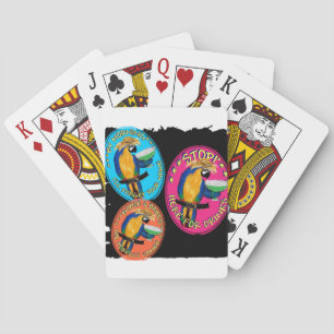 BETRUNKENE PAPAGEIEN SPIELKARTEN