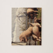 Betrunkene Schweine Puzzle (Vertikal)