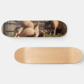Betrunkene Schweine Skateboard (Horizontal)