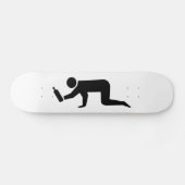 Betrunkene Skateboard (Horizontal)