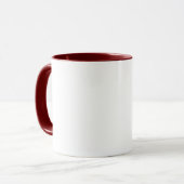 Betrunkene Tasse Santa "Dezember 26" (Vorderseite Links)