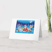 betrunkene Weihnachtsfeiertage Einladung (Rückseite)