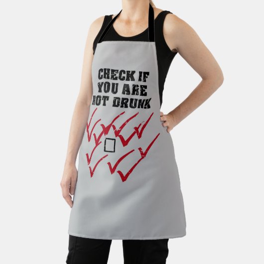 Betrunkener Karo Schürze (InSitu)