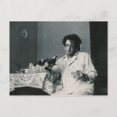 betrunkener Mann Postkarte (Vorderseite)