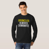 Betrunkener Onkel Drinking Druncle _47 T-Shirt (Vorne ganz)