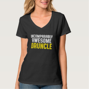 Betrunkener Onkel Drinking Druncle _48 T-Shirt