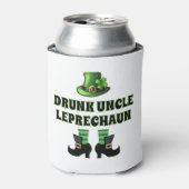 Betrunkener Onkel Leprechaun Funny St. Patrick's D Dosenkühler (Kanne Vorderseite)