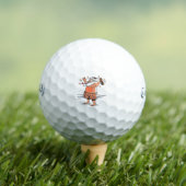 Betrunkener Santa Callaway Supersoft Golfbälle 3 S (Insitu T-Shirt)