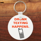 BETRUNKENER SIMS PASSIERT. SCHLÜSSELANHÄNGER (Vorderseite)