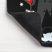 Betrunkener sowjetischer Panda Mousepad (Ecke)
